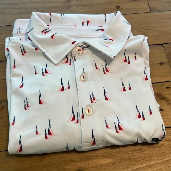 Vineyard Vines OTG Sankaty Polo M NWOT - Picture 1 of 6